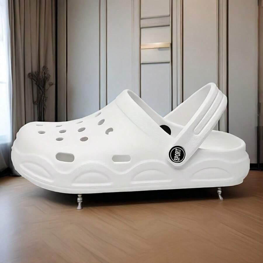 BIAŁE klapki casual