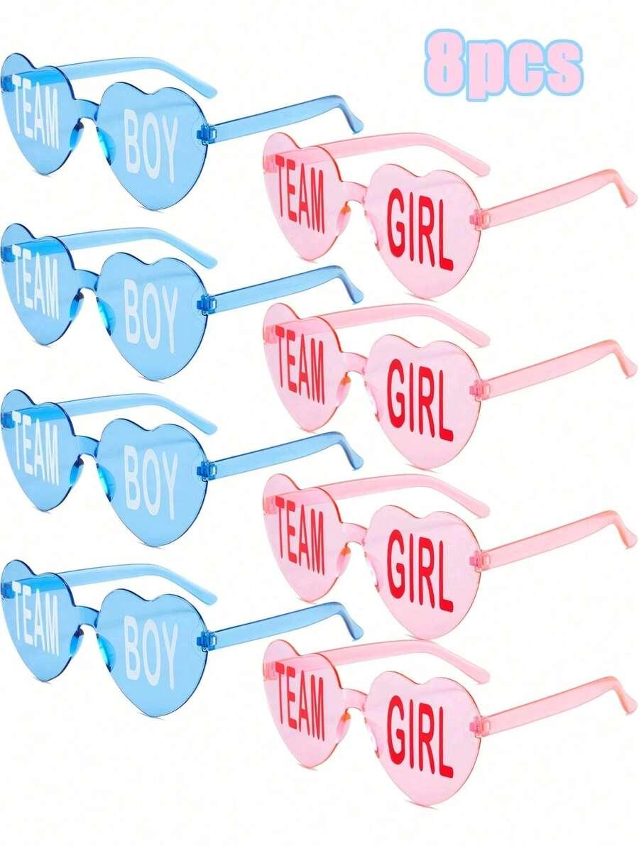 okulary na baby shower 8-pack