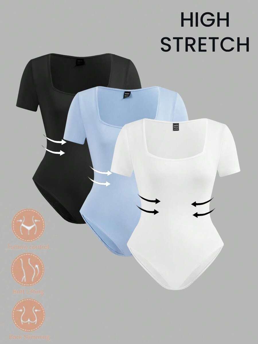 body krótki rękaw 3-pack