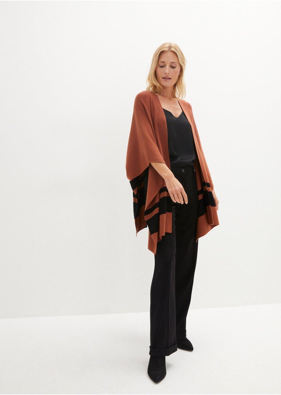 SWETER WIĄZANY OVERSIZE