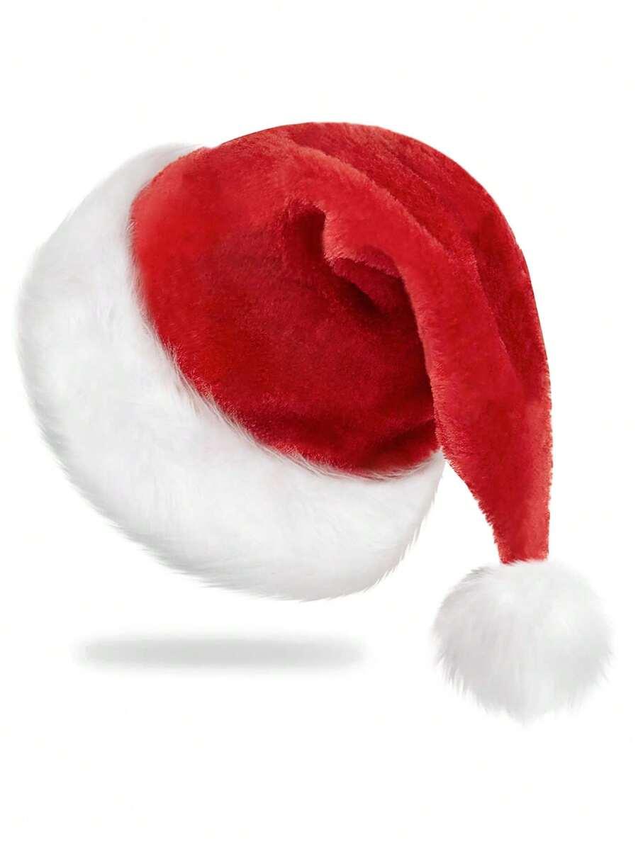 czapka mikołaja pompon