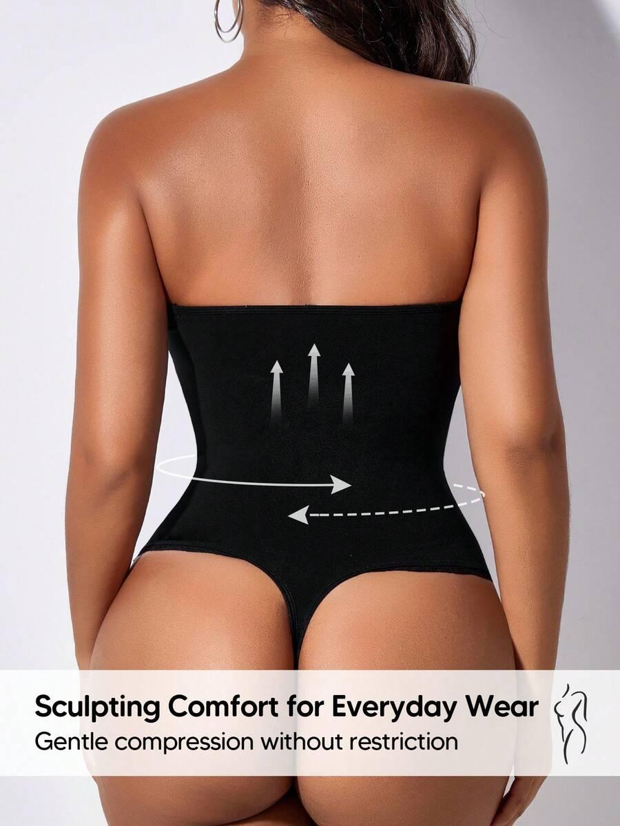 czarne modelujące body
