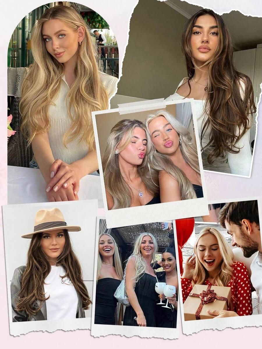 DOCZEPIANE WŁOSY BLOND