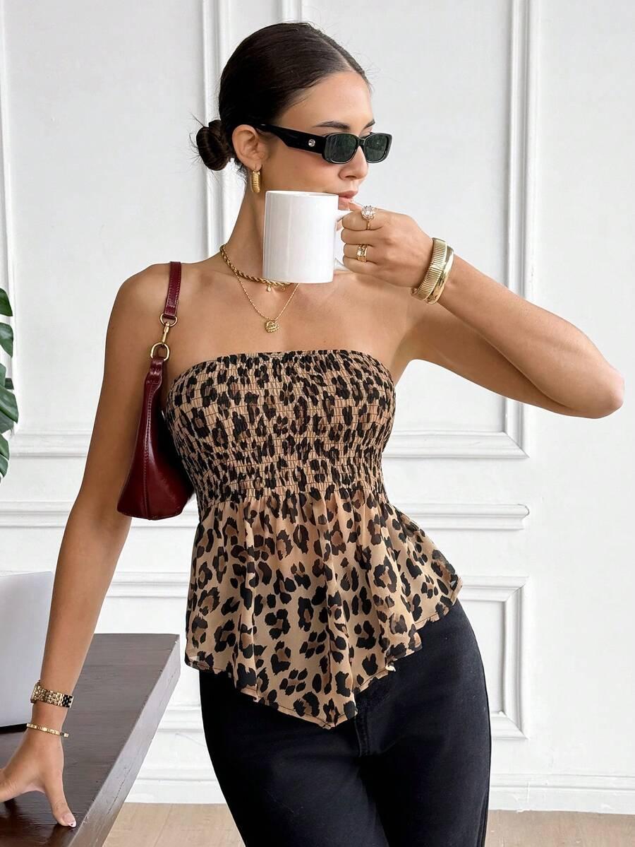 TOP ANIMAL PRINT