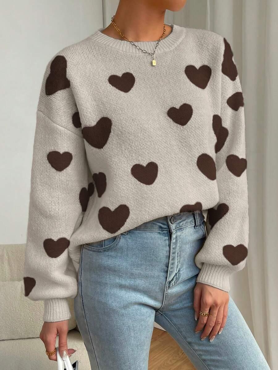 SWETER WZÓR SERCA
