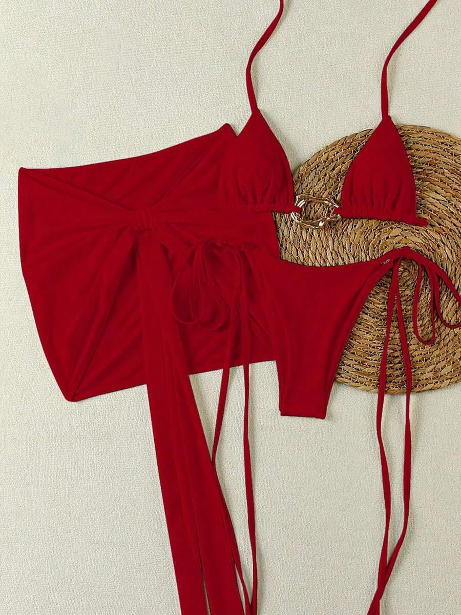 DWUCZĘŚCIOWY STRÓJ KĄPIELOWY SARONG KOMPLET