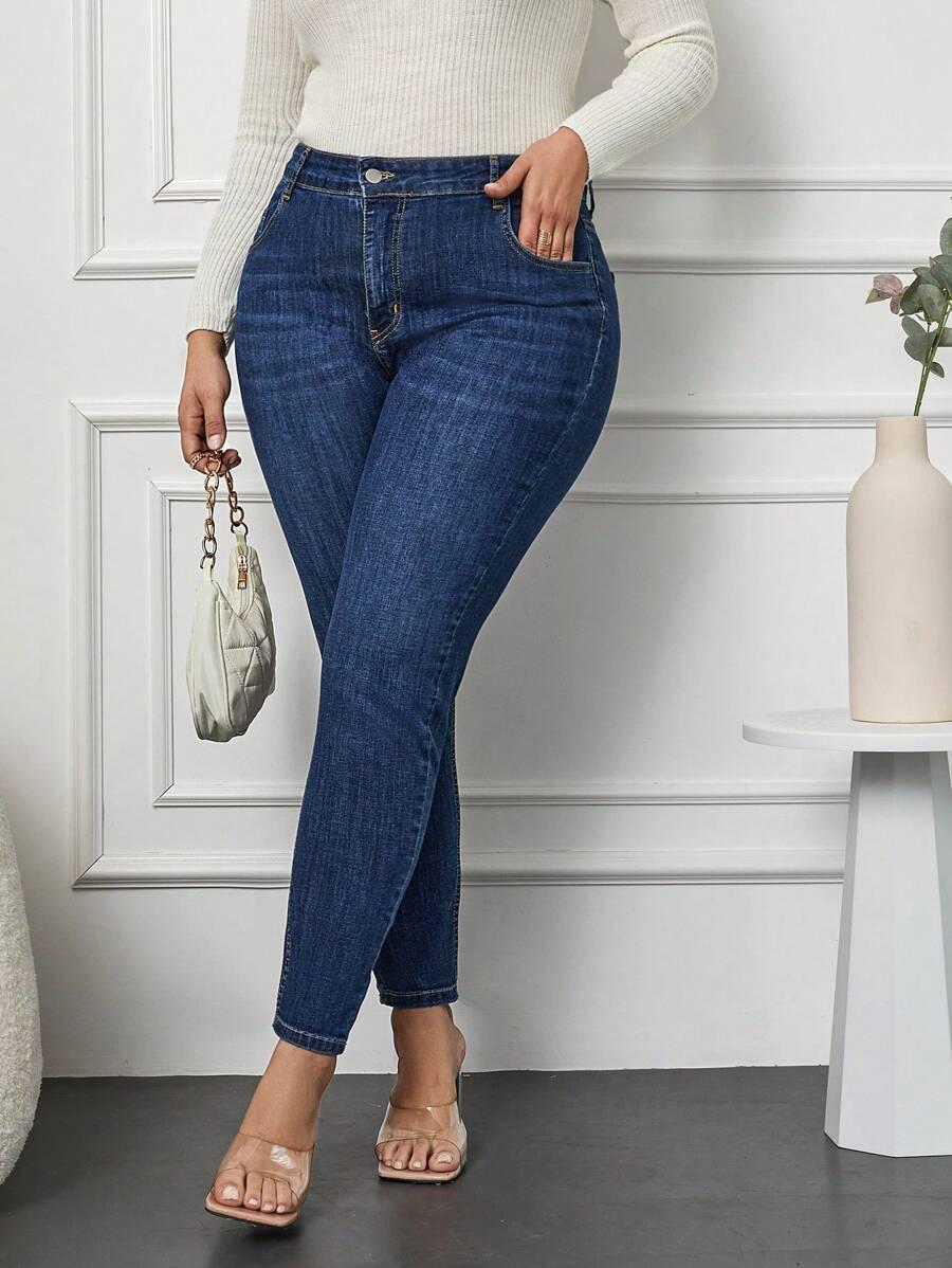 SPODNIE JEANS RURKI