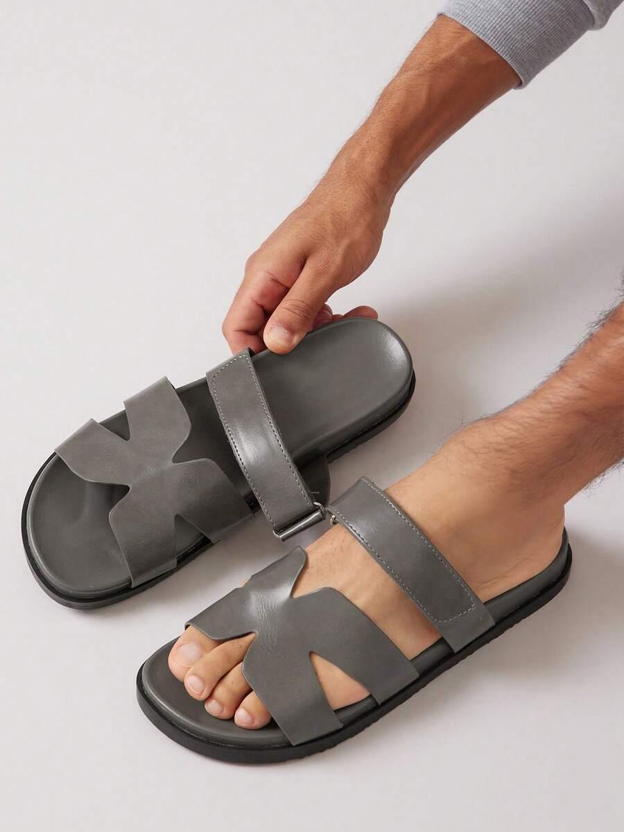 SZARE KLAPKI CASUAL