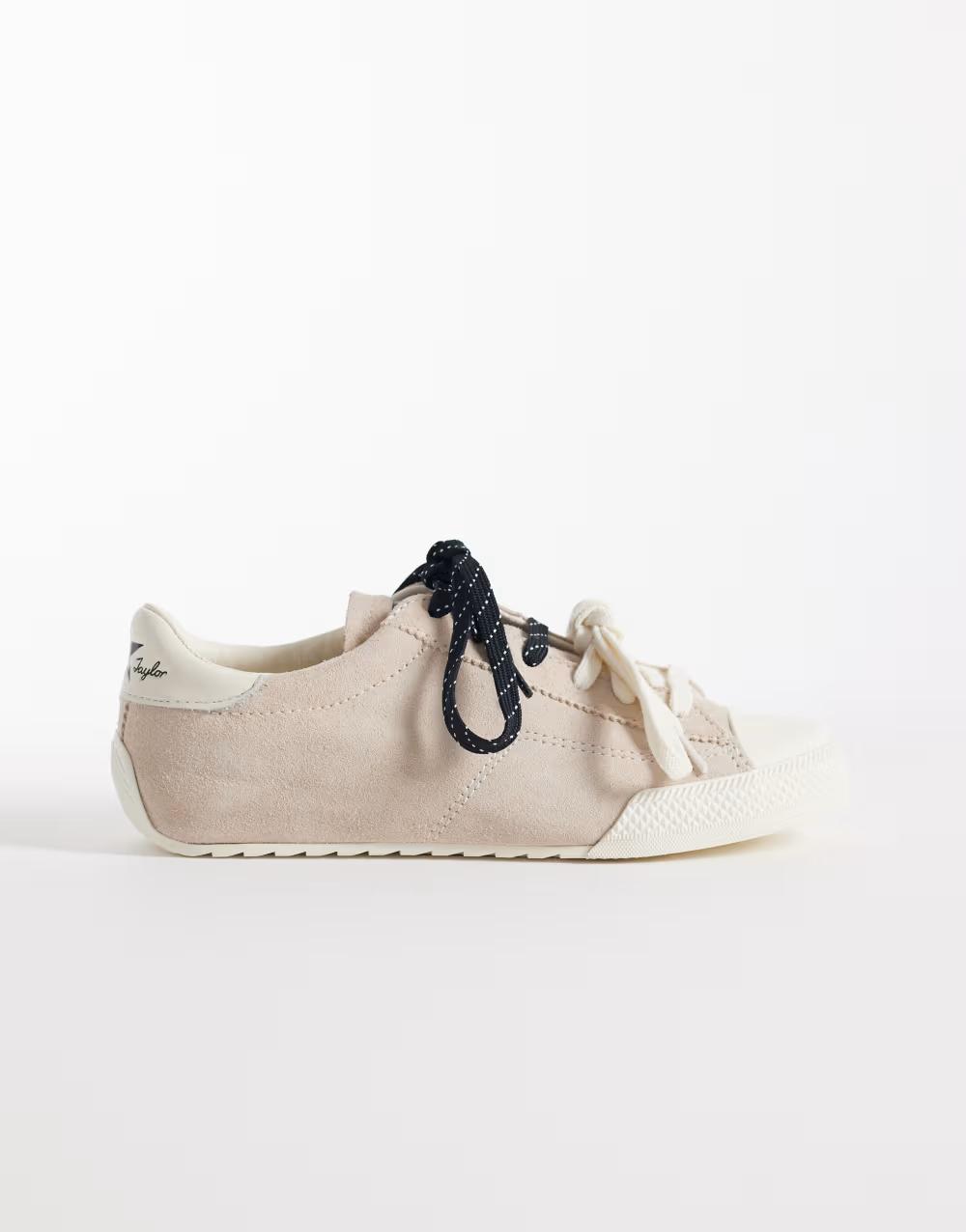 beżowe trampki Chuck Taylor Lo skóra naturalna