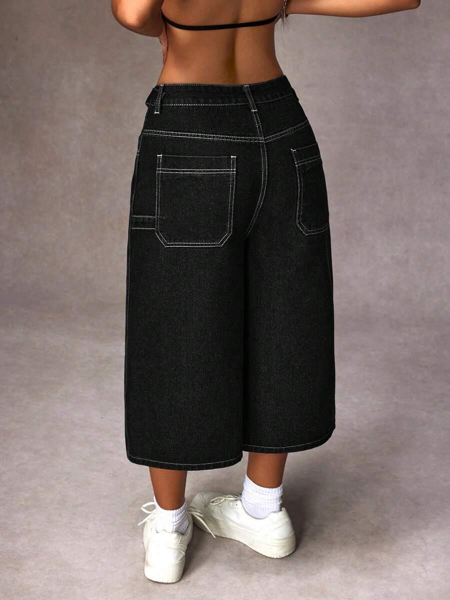 czarne spodnie jeans