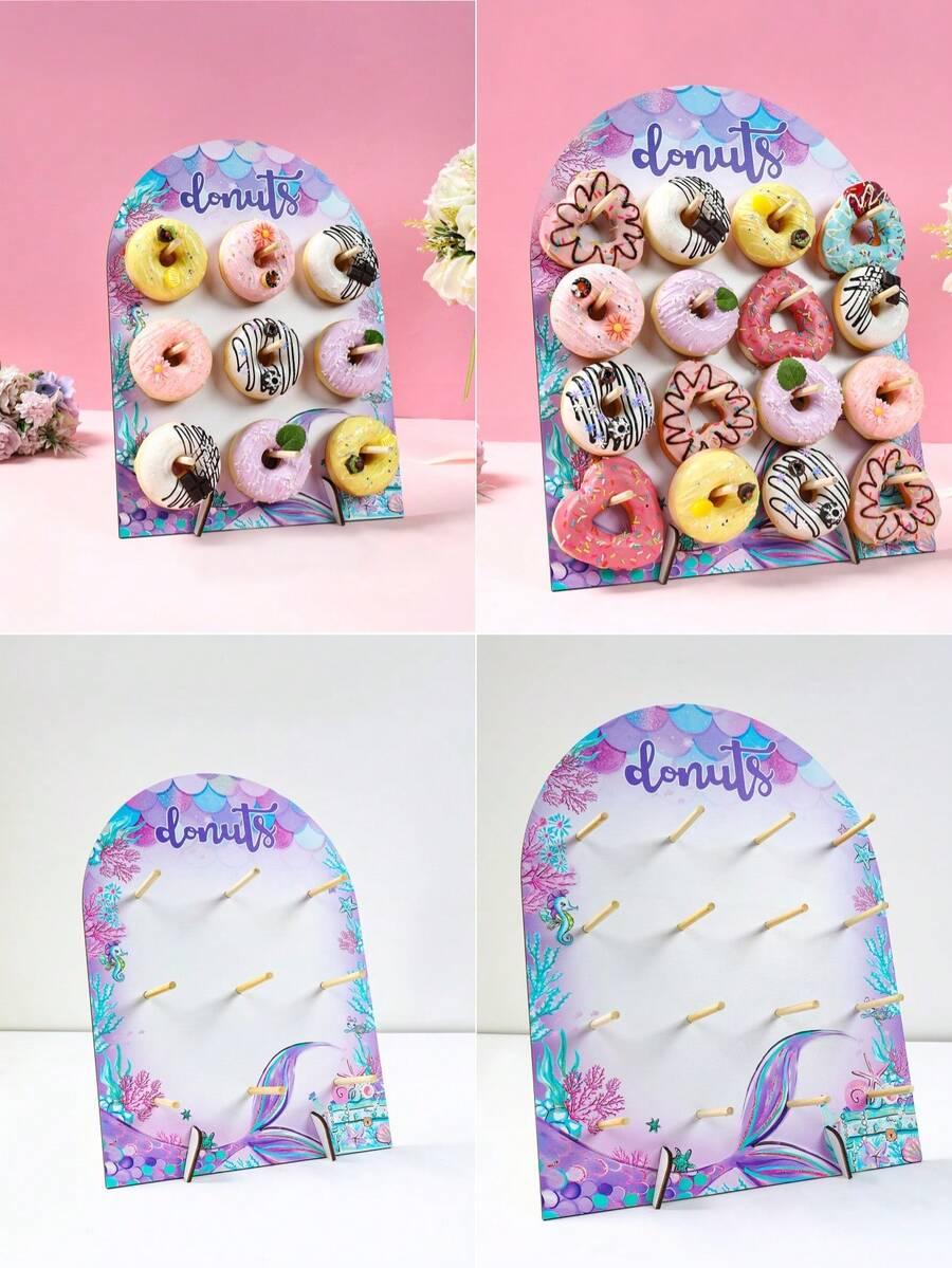 FIOLETOWY STOJAK NA PĄCZKI
