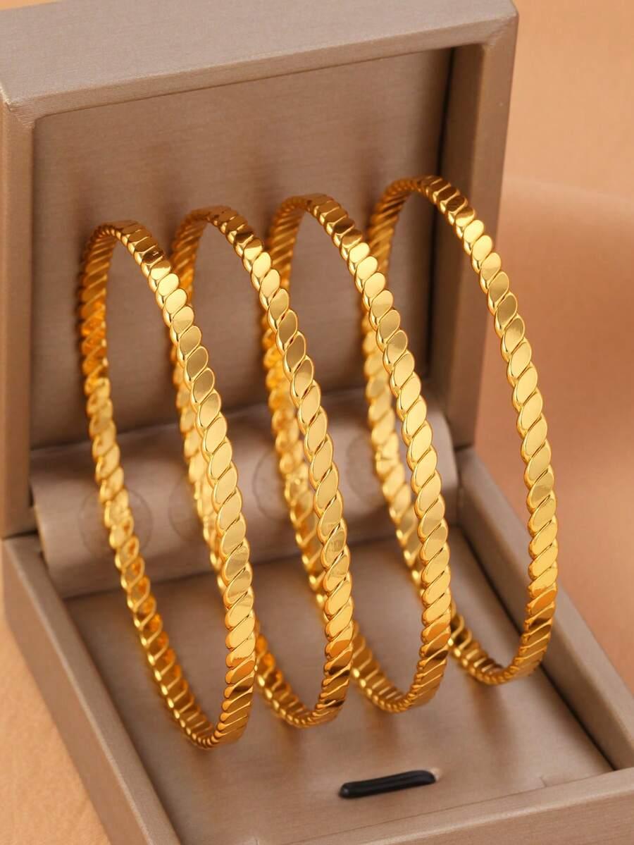 złota bransoletka 4-pack