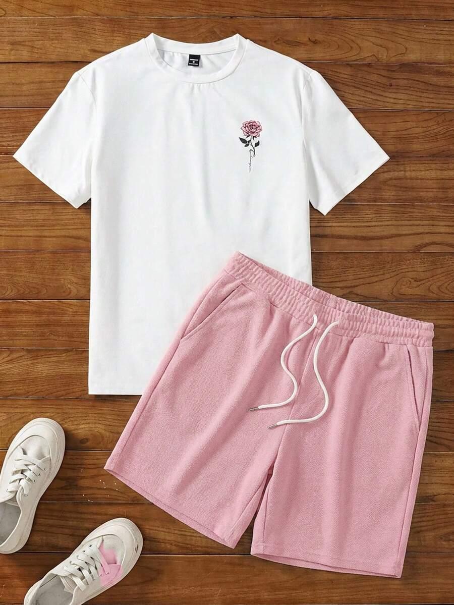 KOMPLET T-SHIRT ZE SPODENKAMI
