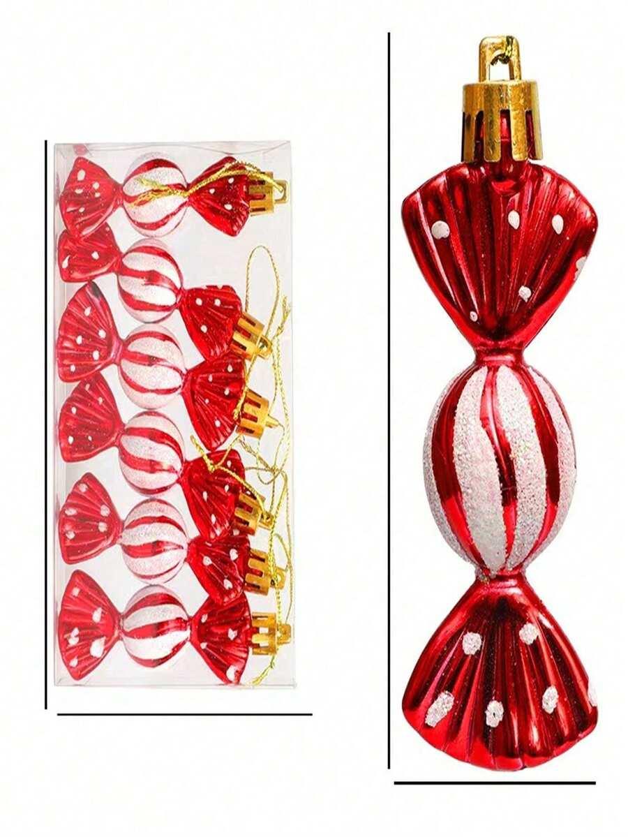 bombki choinkowe cukierki 6-pack