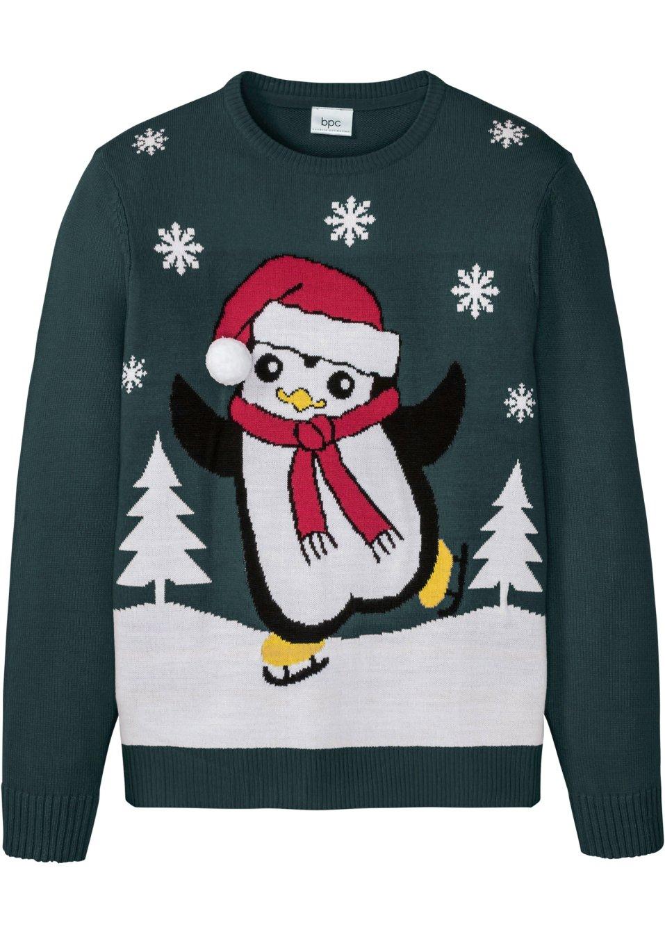 SWETER MĘSKI Z MOTYWEM SWIĄTECZNYM