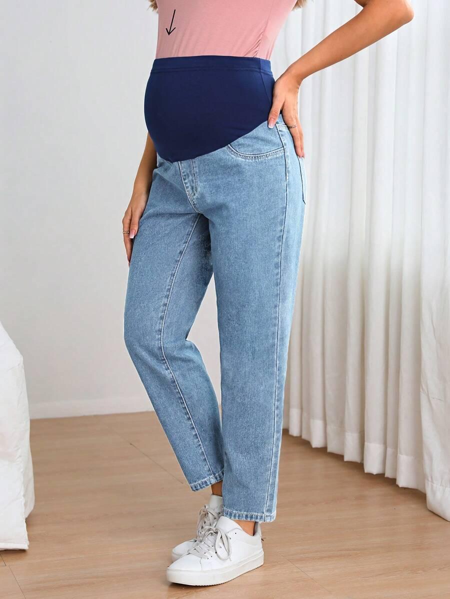 SPODNIE CIĄŻOWE JEANS
