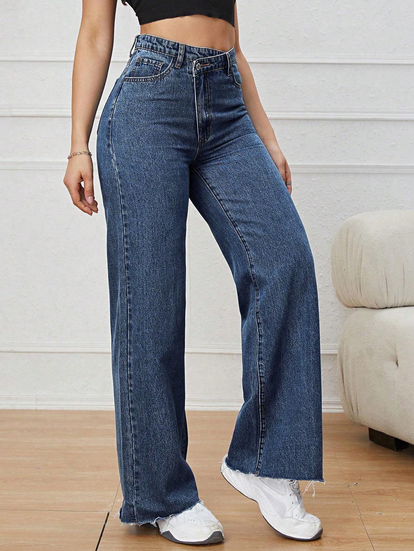 NIEBIESKIE SPODNIE JEANS