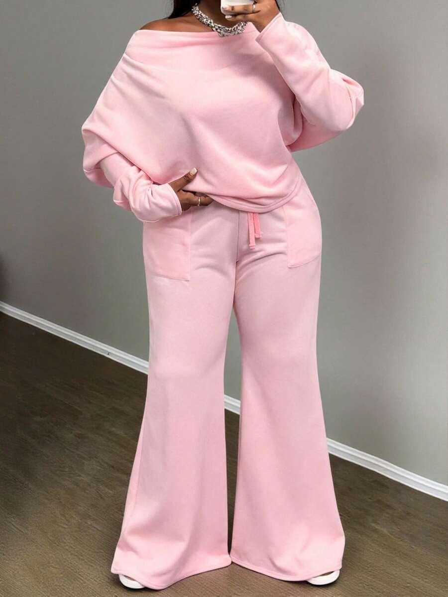 KOMPLET BLUZA SPODNIE 