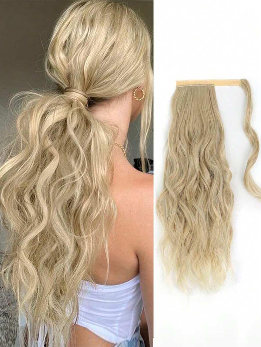 syntetyczny blond kucyk 