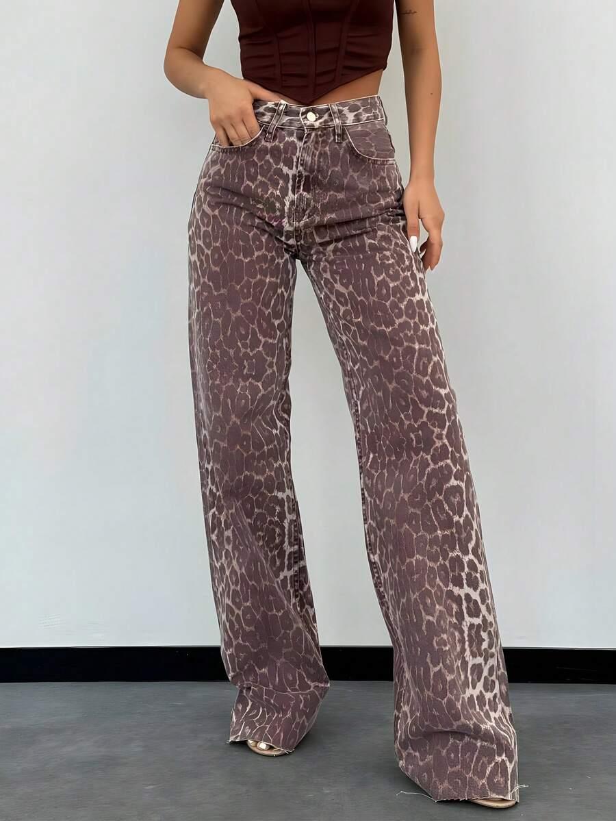 SPODNIE ANIMAL PRINT
