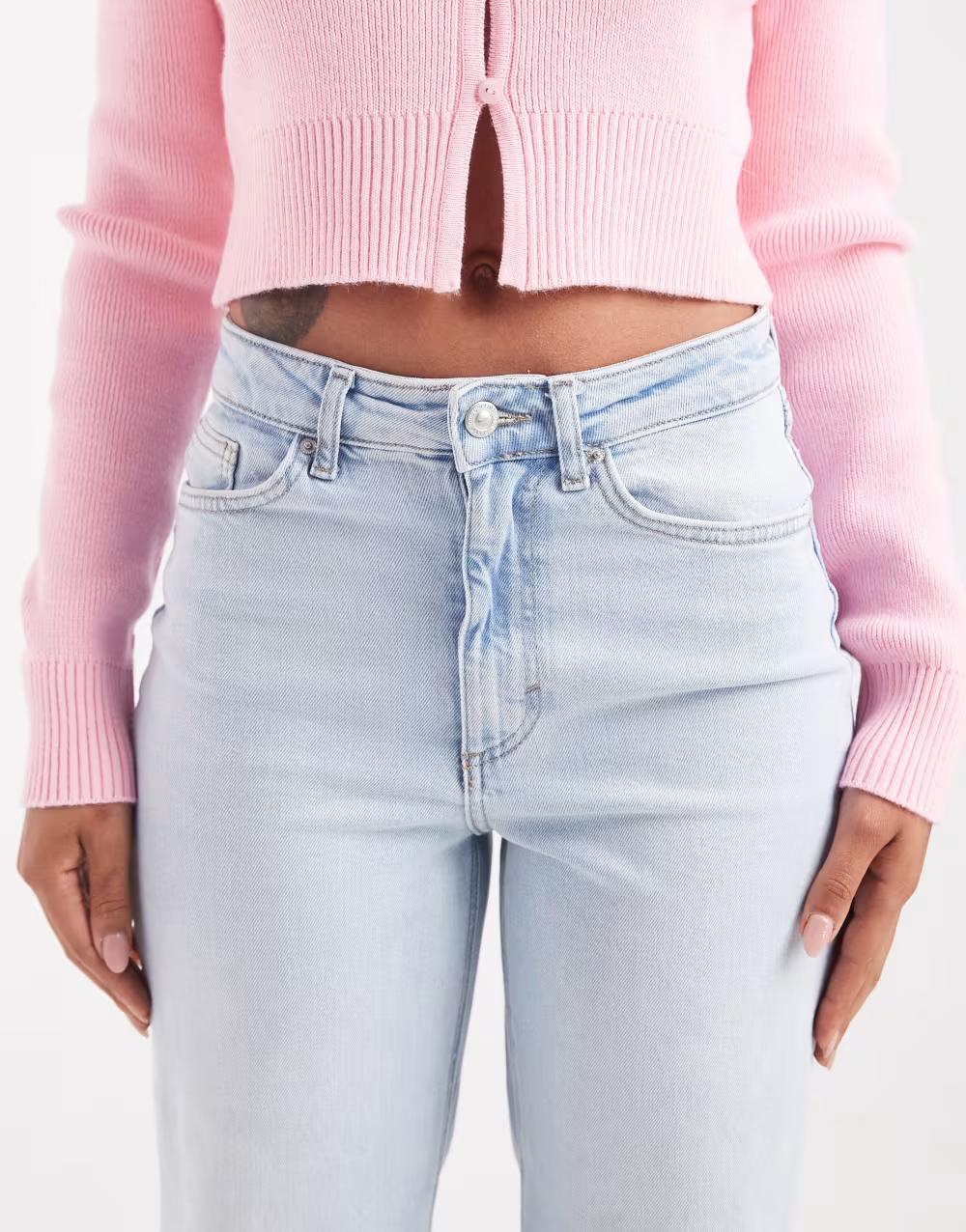 NIEBIESKIE SPODNIE JEANS