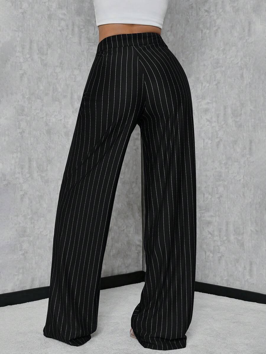 ELEGANCKIE SPODNIE PASKI