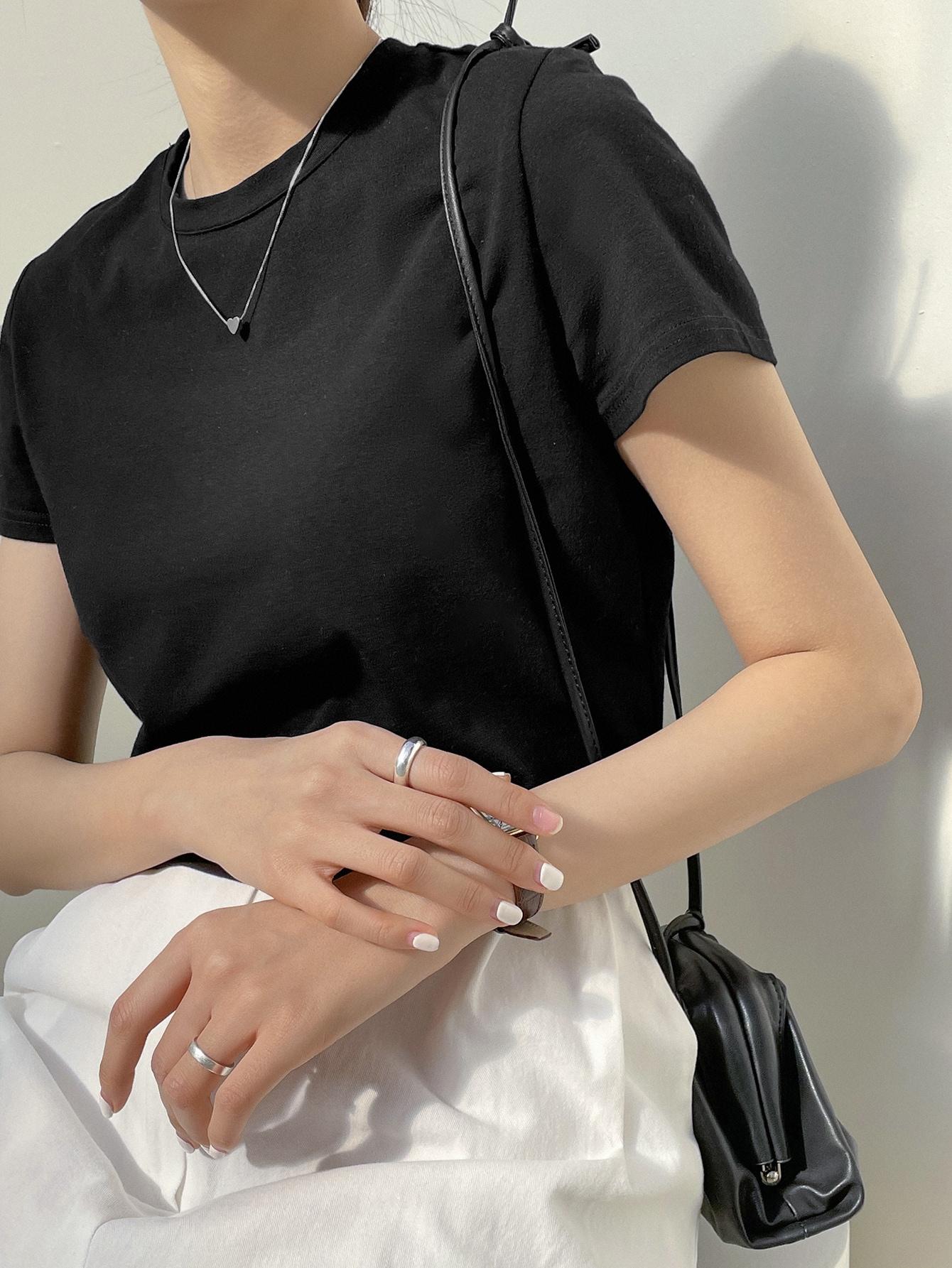 CZARNY t-shirt BASIC