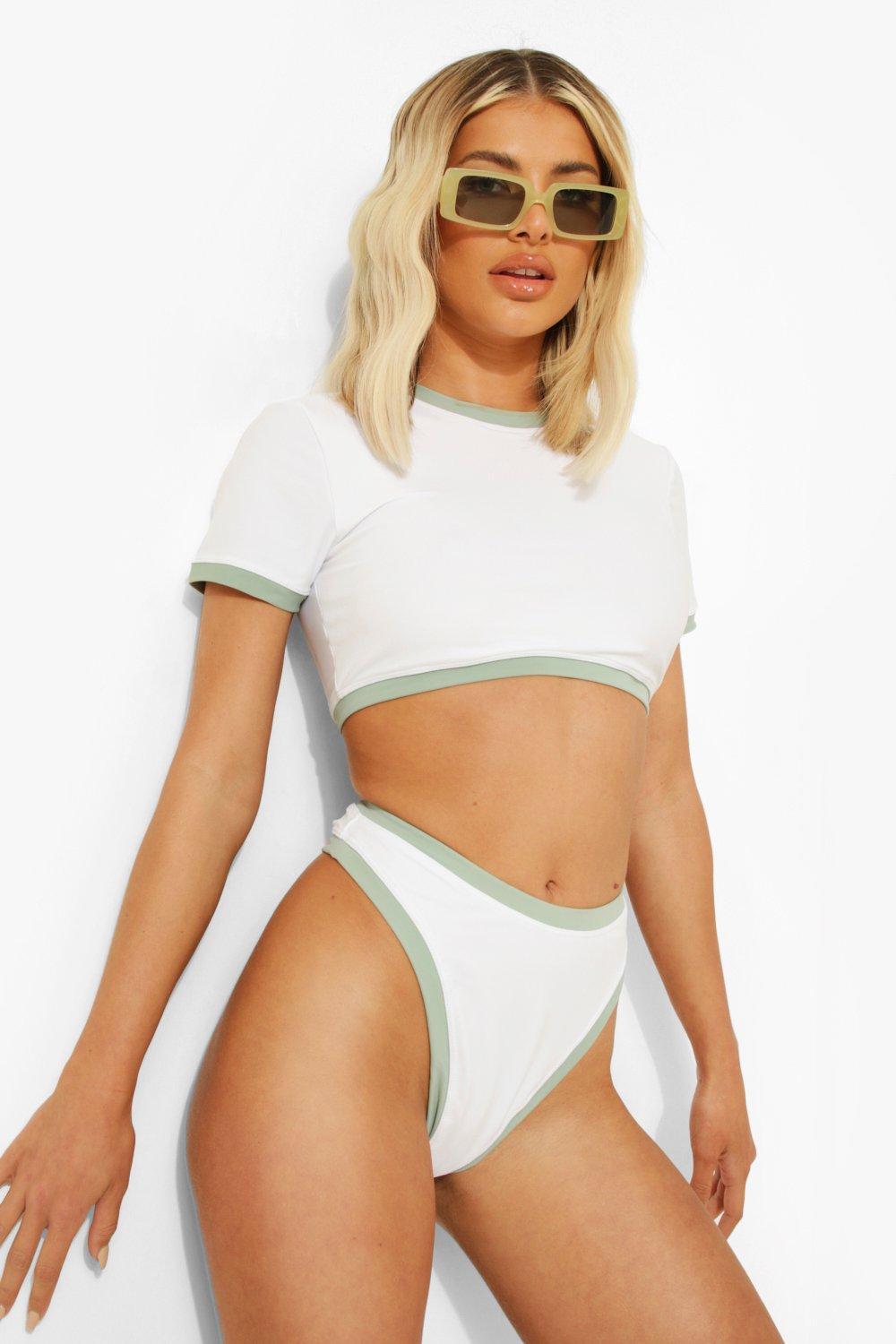 dół od bikini wysoki stan kontrast