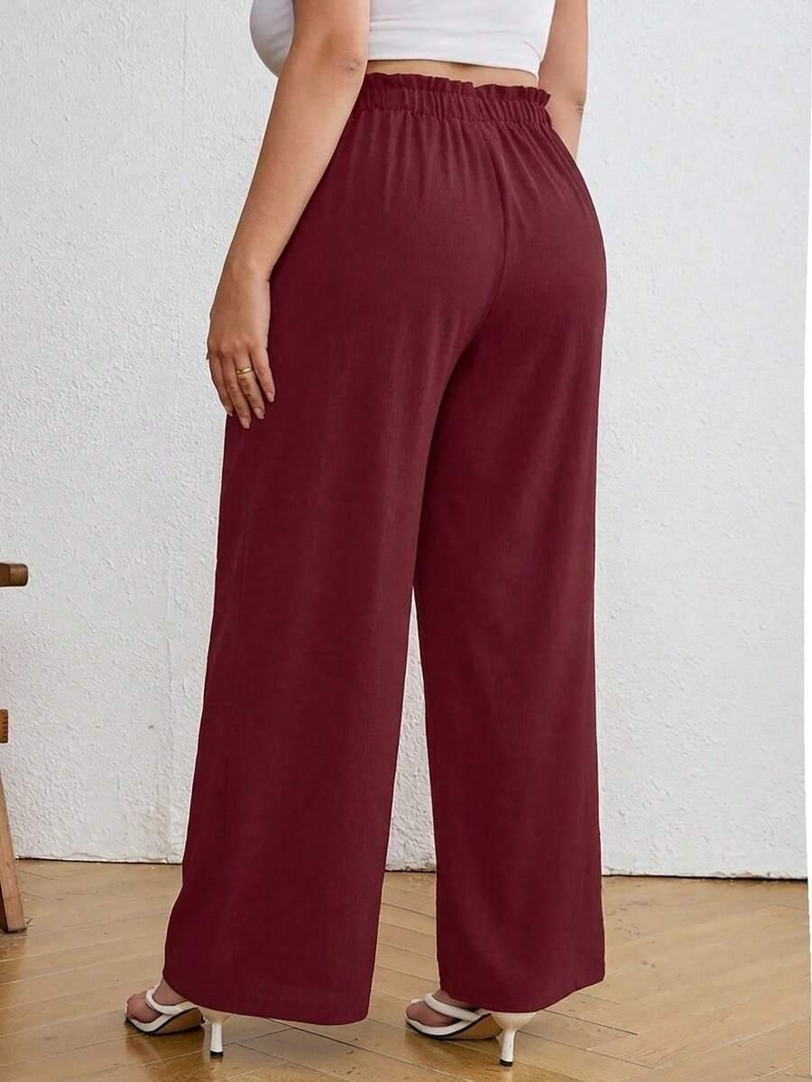 czerwone spodnie casual