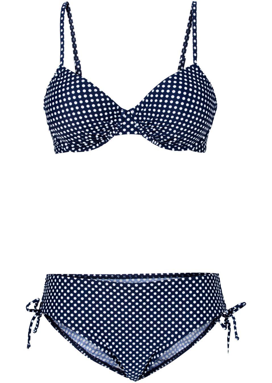 BIKINI 2 CZĘŚCIOWE W KROPKI 