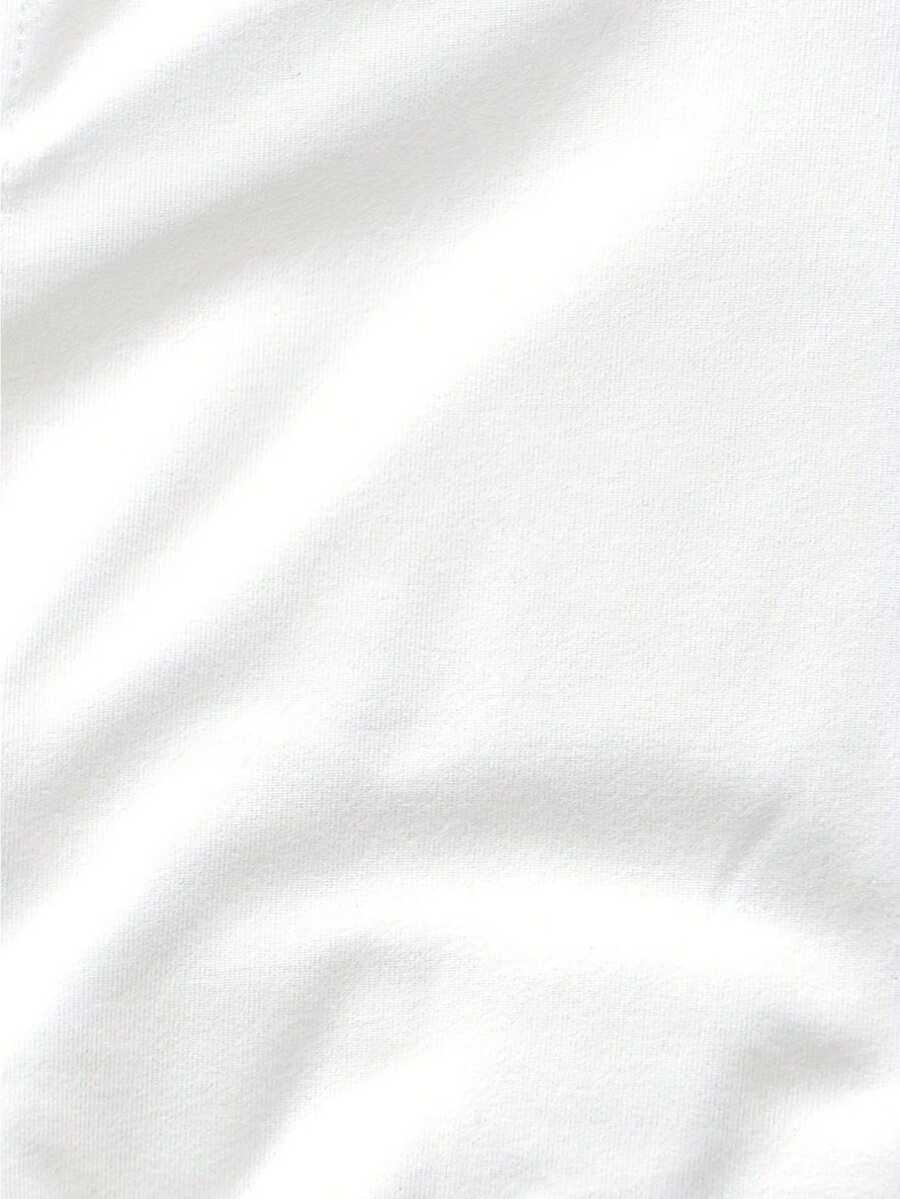 biały t-shirt nadruk serce