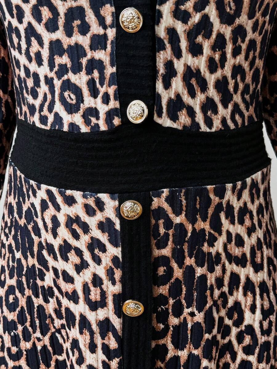 sukienka animal print