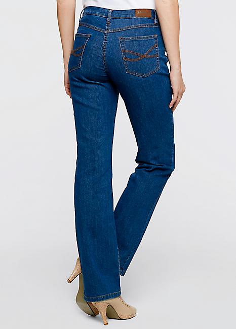 PROSTE SPODNIE JEANS