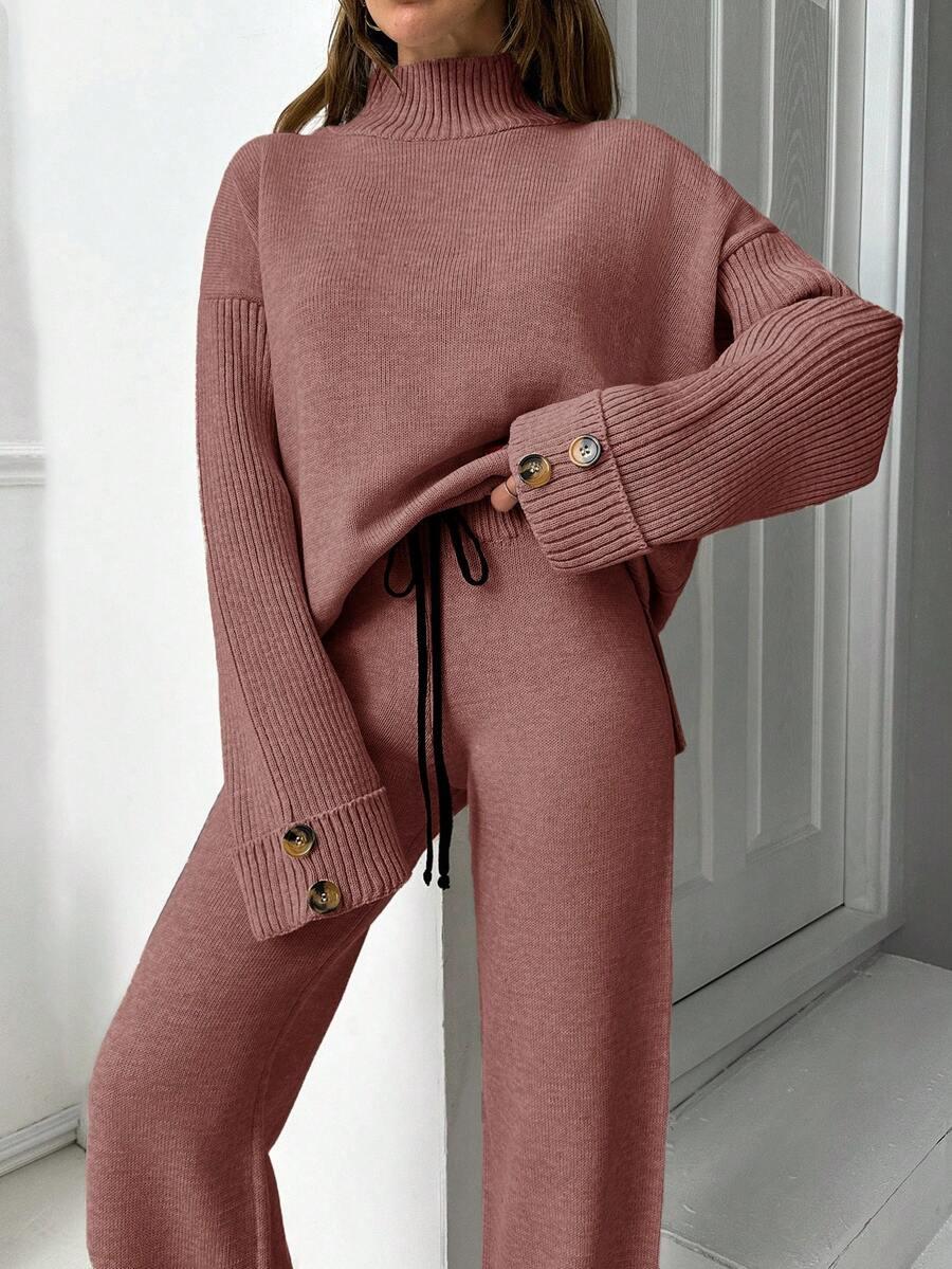 sweter spodnie komplet