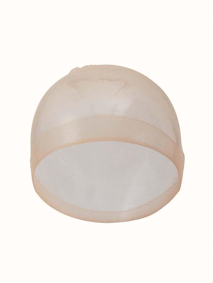 BEŻOWY CZEPEK POD PERUKE 2-PACK