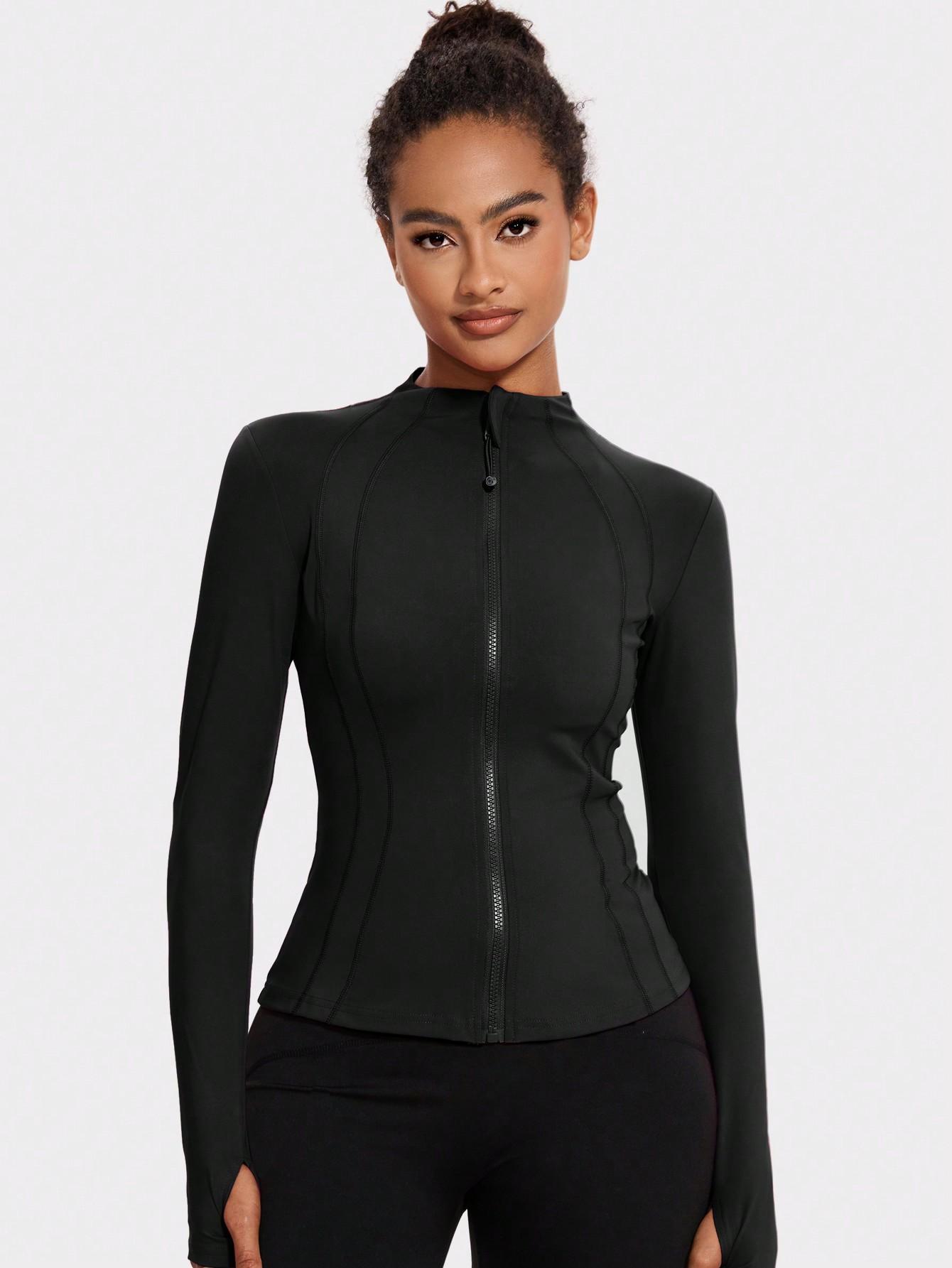 CZARNA BLUZA ZAMEK