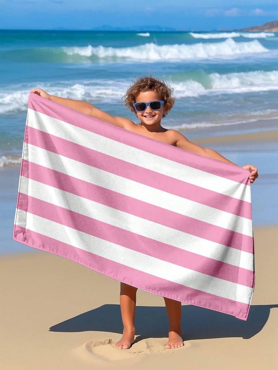 ręcznik plażowy w paski