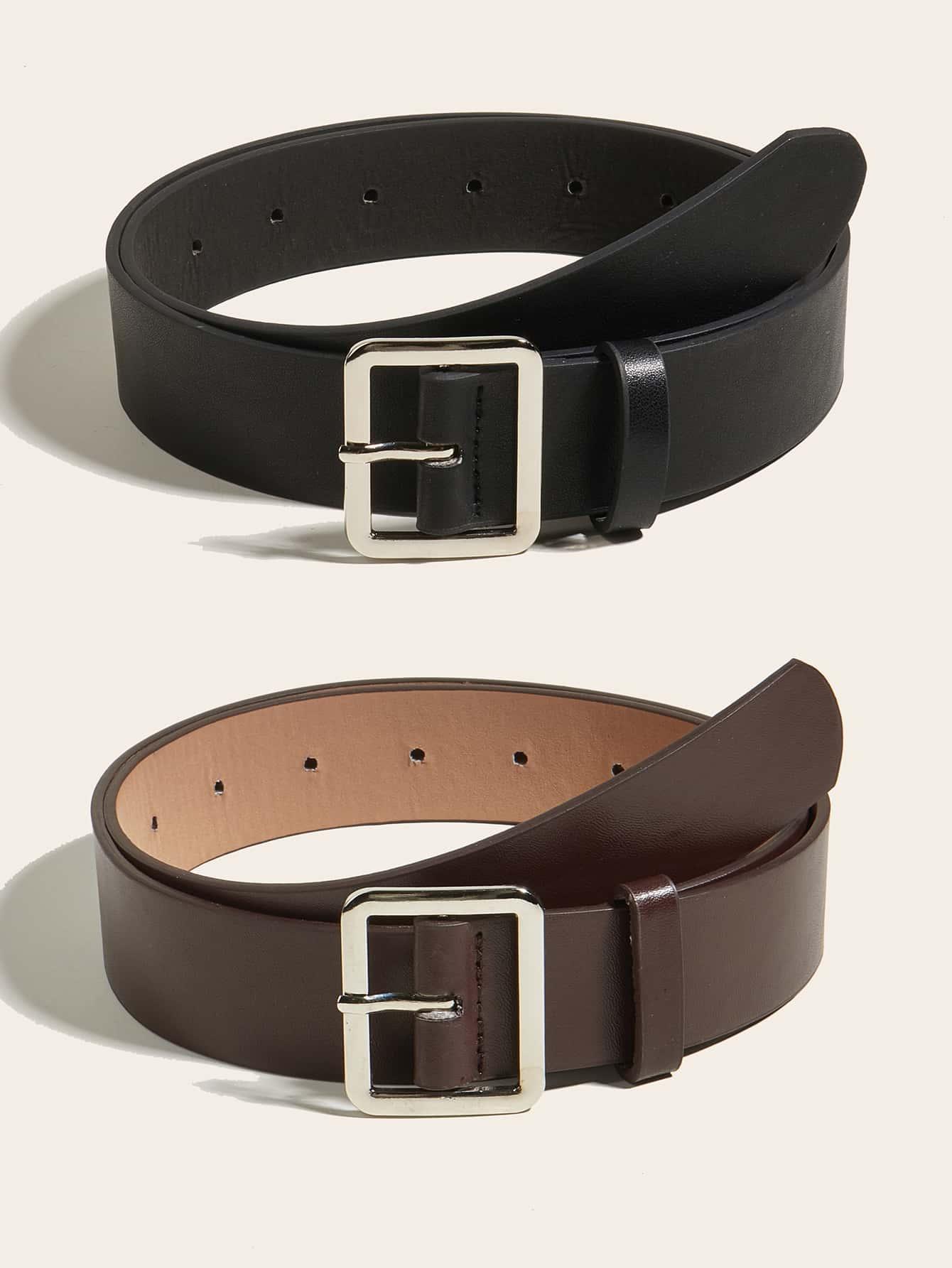 PASEK IMITACJA SKÓRY 2-PACK