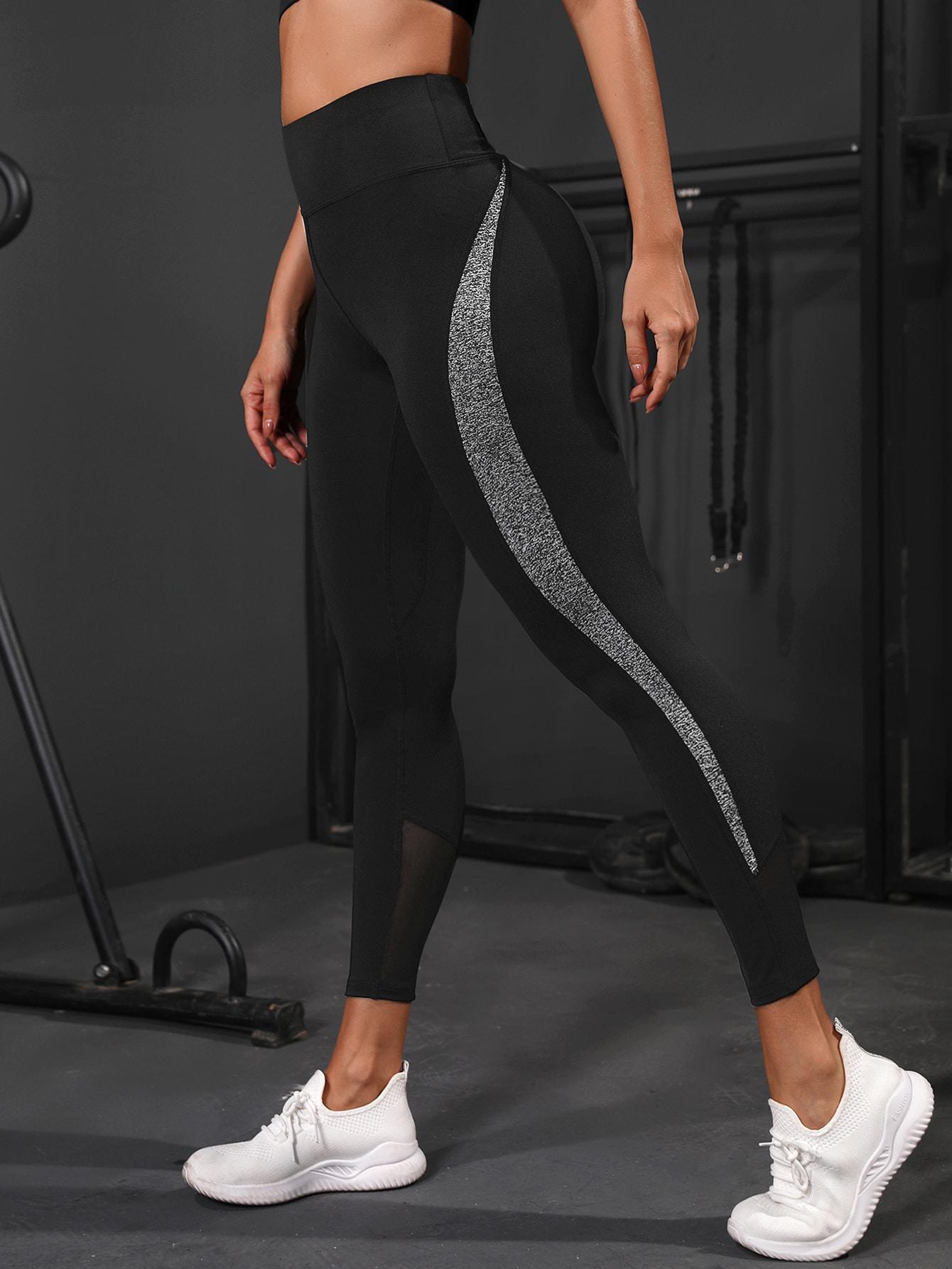 CZARNE SPORTOWE LEGGINSY
