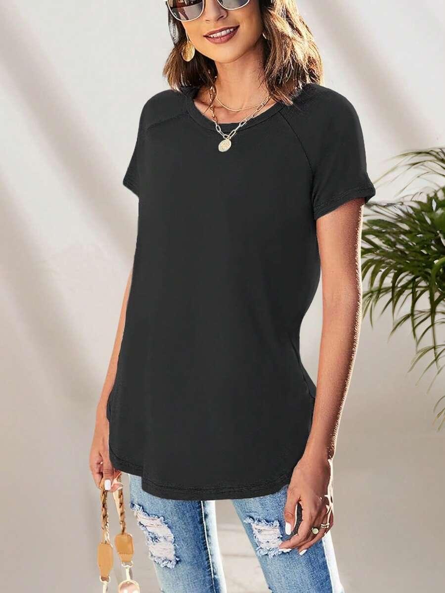 CZARNA BLUZKA CASUAL