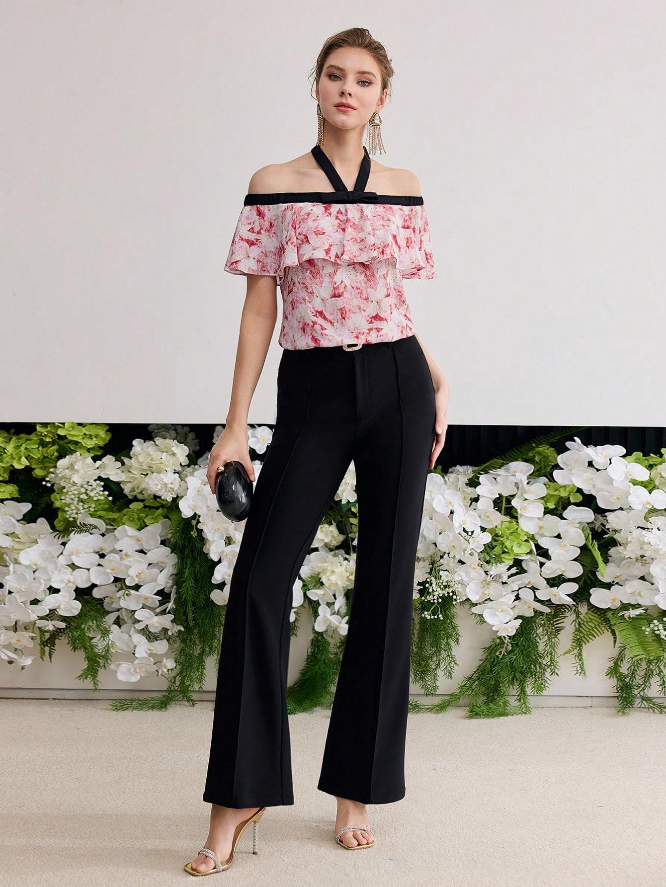 BLUZKA W KWIATY