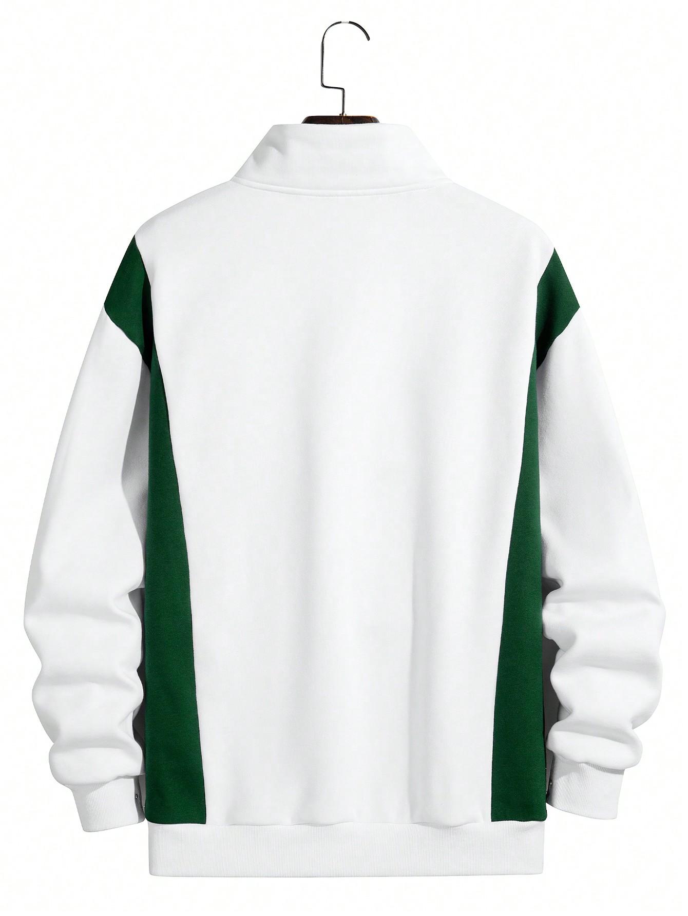 bluza zamek stójka