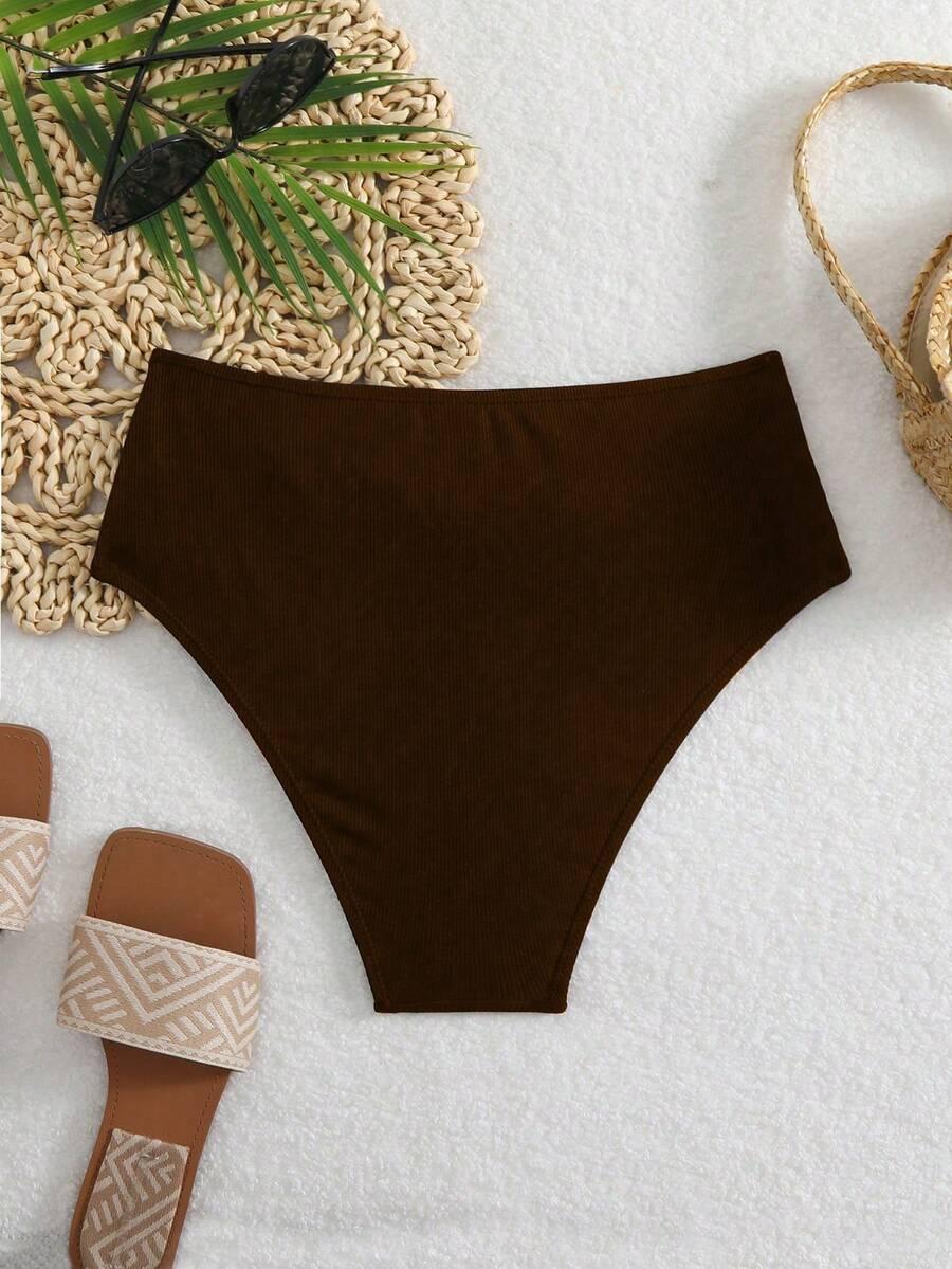 brązowy dół od bikini