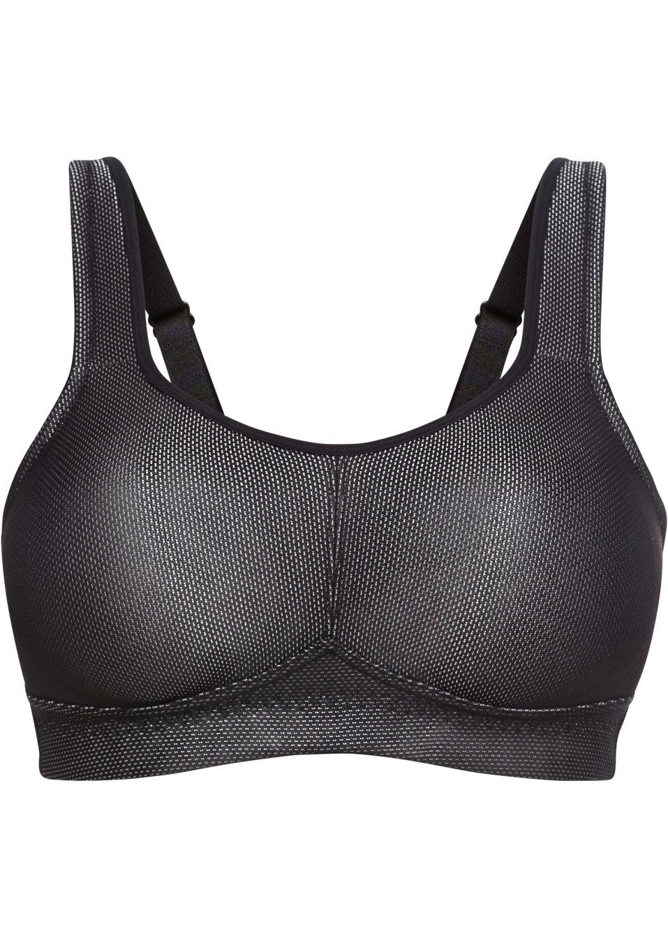 CZARNY SPORTOWY TOP