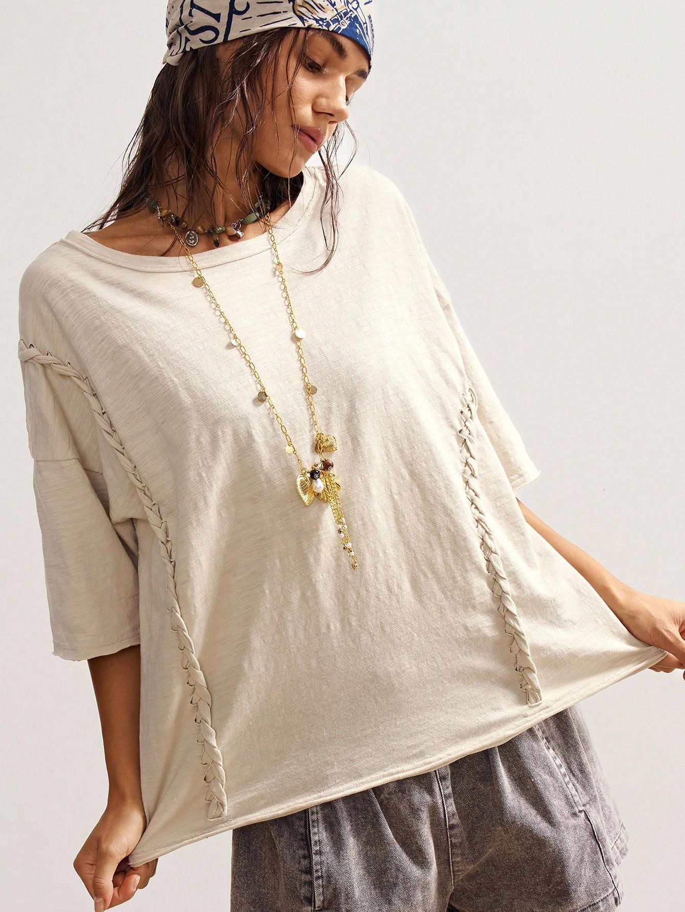 T-SHIRT DAMSKI OVERSIZE