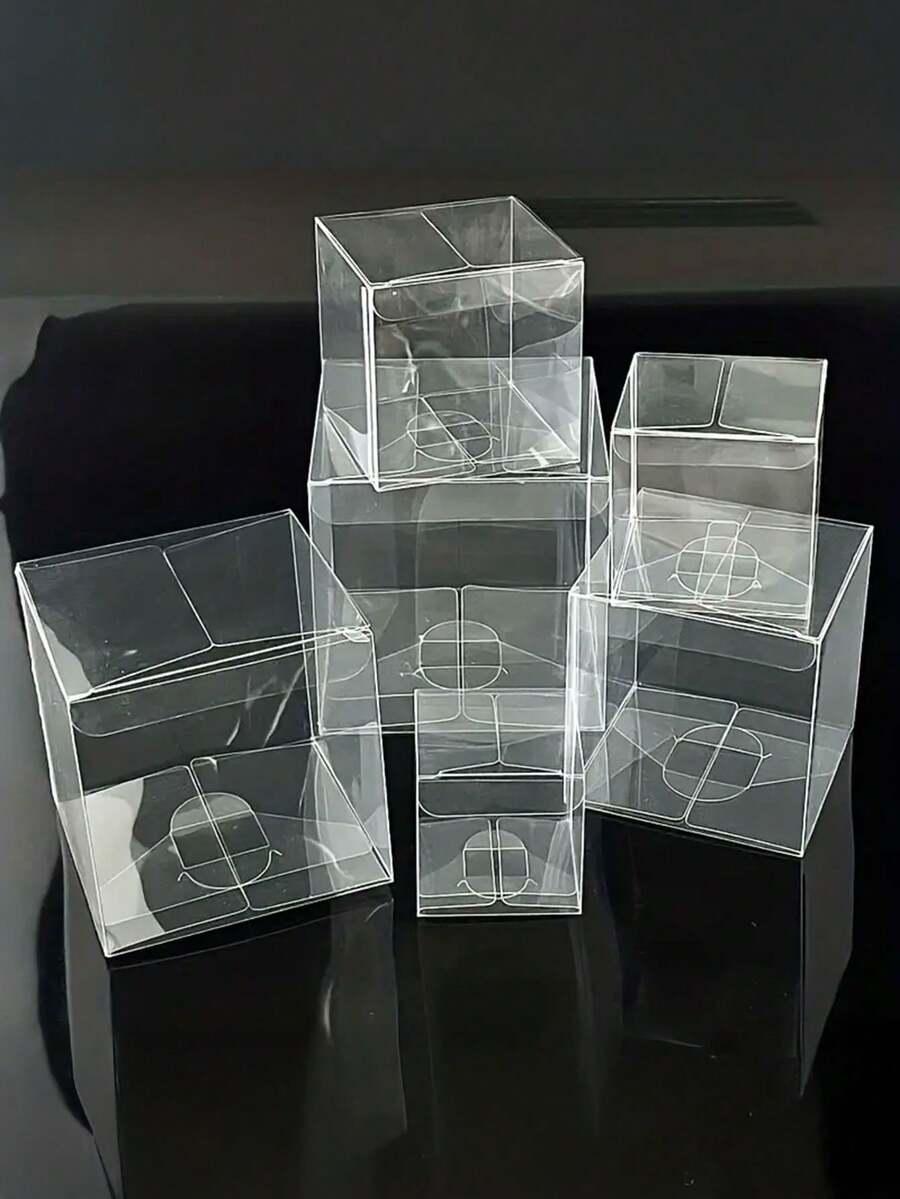 przezroczyste pudelko prezentowe 10-pack