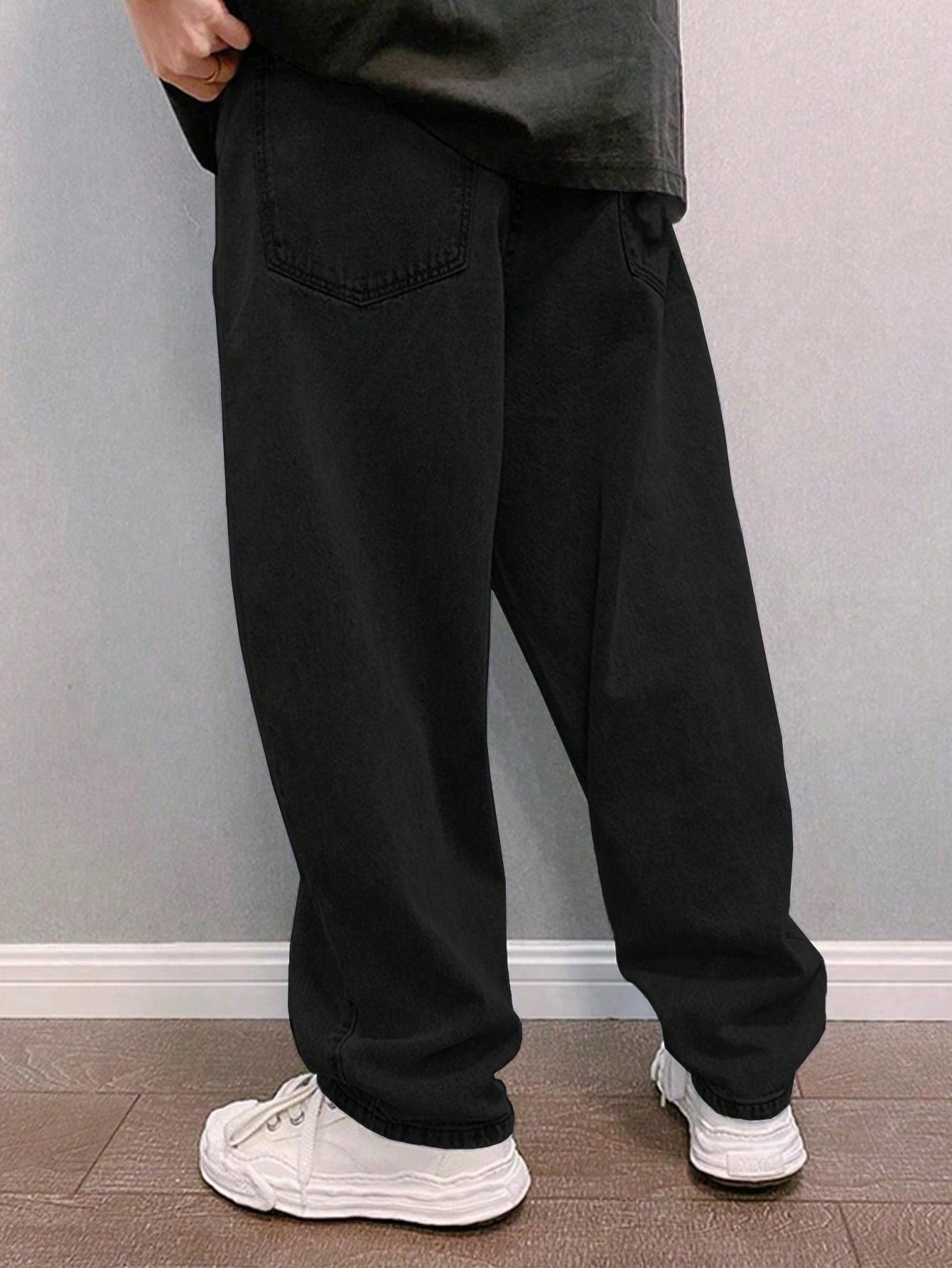 PROSTE SPODNIE JEANS 