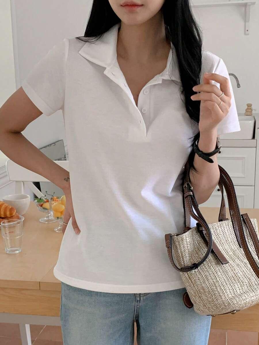 BIAŁA KOSZULKA POLO 
