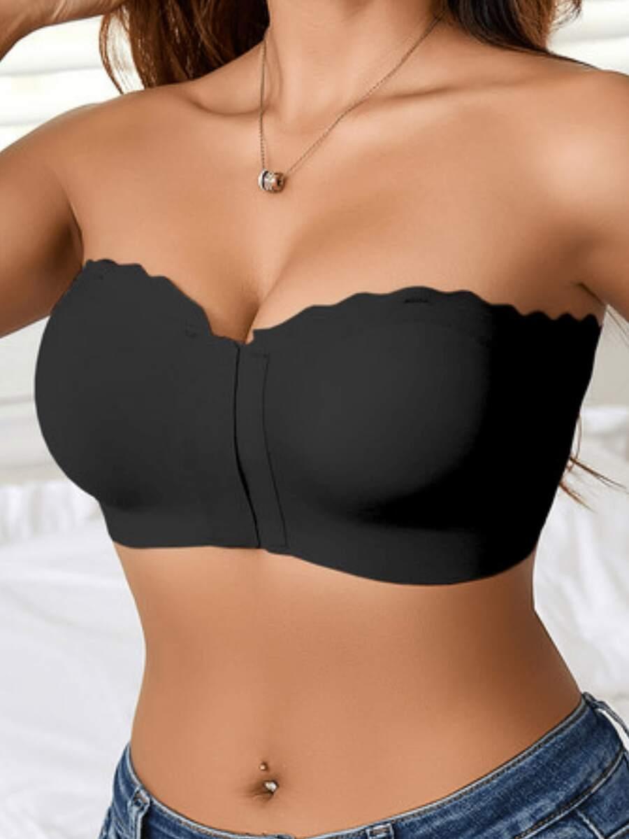 CZARNY BIUSTONOSZ BANDEAU