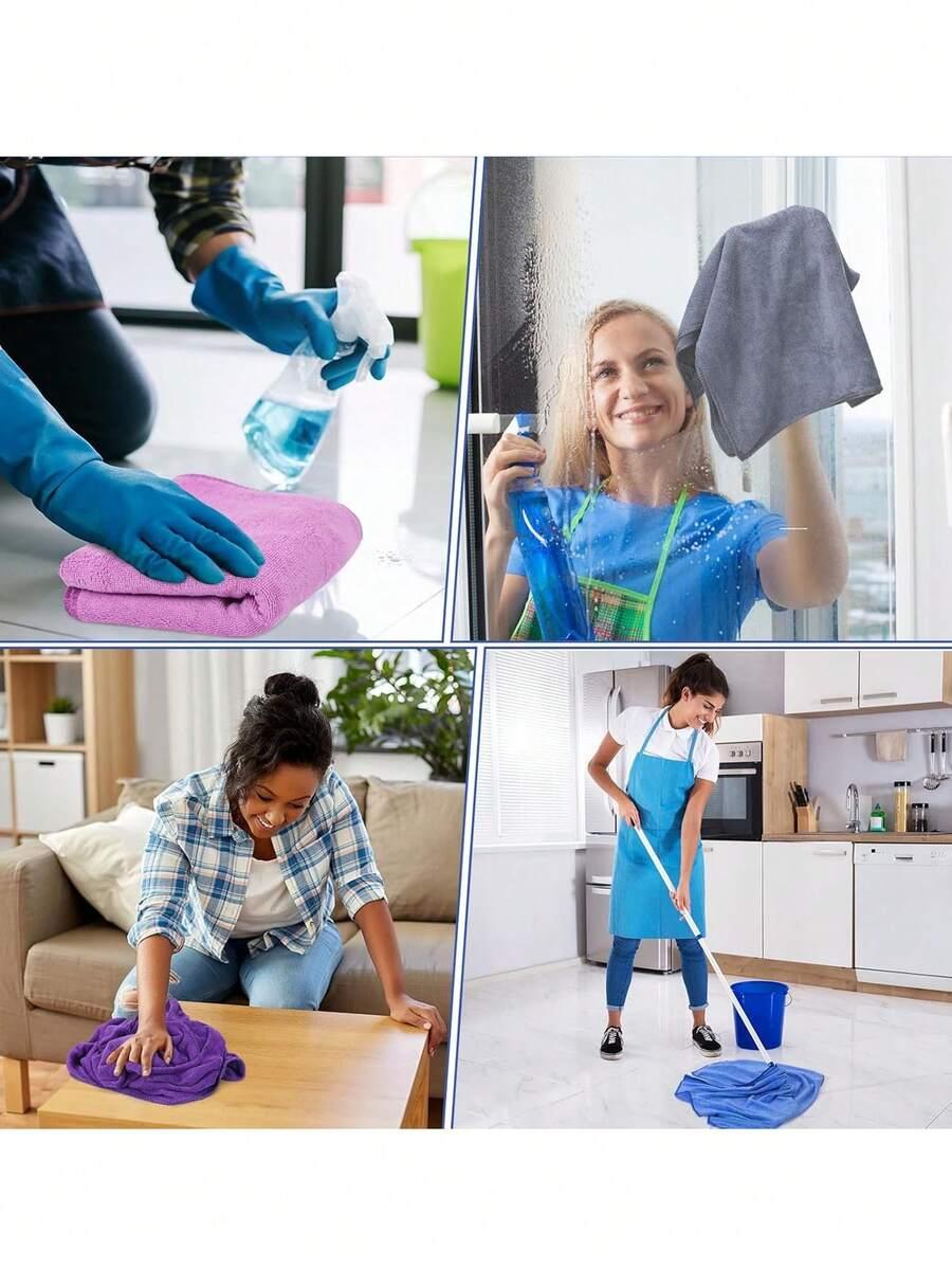 szare ścierki 4-pack